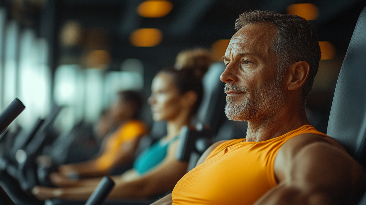 Засновник центру демонструє техніку